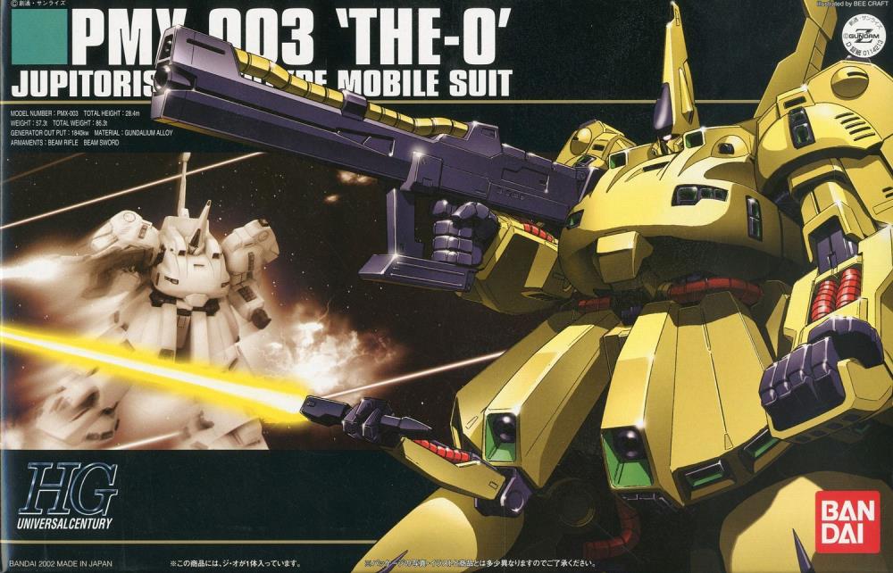 Mobile Suit Zeta Gundam The O High Grade 1:144 Scale Model Kit