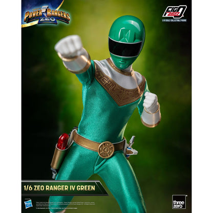 Power Rangers Zeo Green Zeo Ranger IV FigZero 1:6 Scale Action Figure