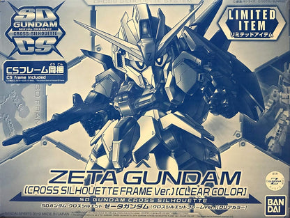 SD Gundam Cross Silhouette Zeta Gundam Model Kit [Clear Ver.]