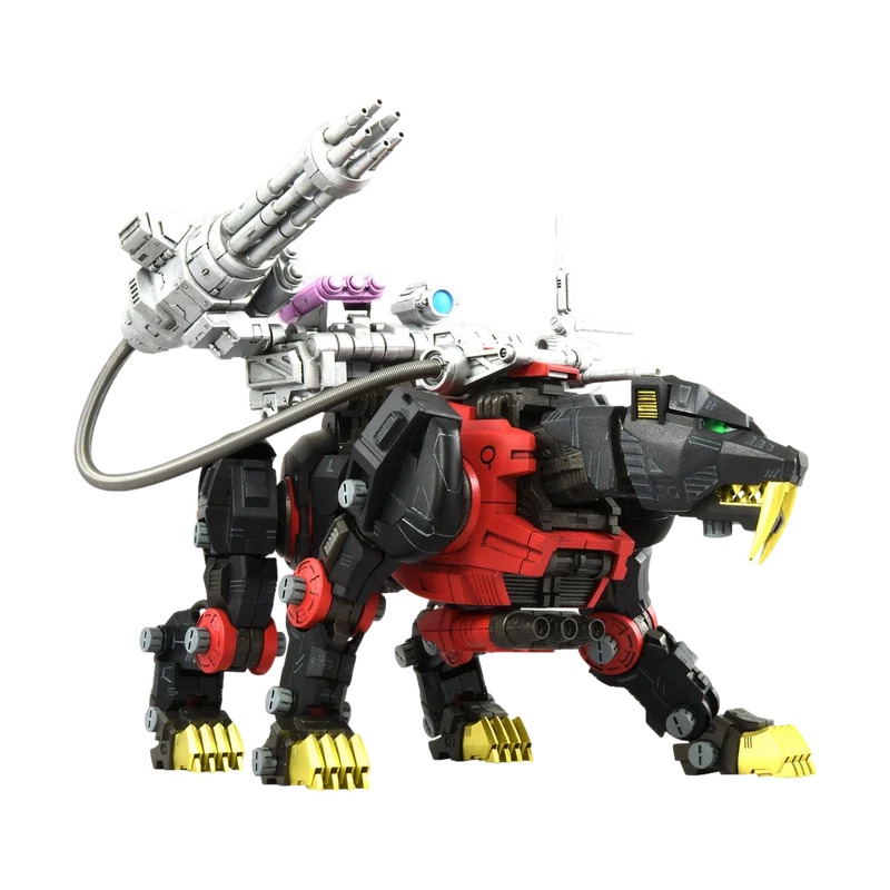 Zoids RMZ-006 Saber Tiger Schwarz Special Version Realize Model 1:100 Scale Model Kit