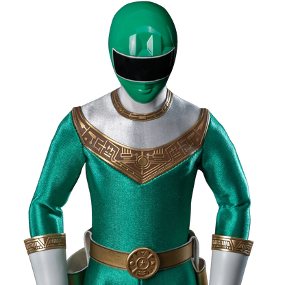 Power Rangers Zeo Green Zeo Ranger IV FigZero 1:6 Scale Action Figure