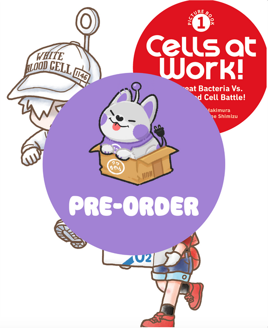 [PRE-ORDER] Cells at Work! Picture Book 1: The Great Bacteria Vs. White Blood Cell Battle!