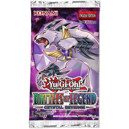 Yu-Gi-Oh! Trading Card Game Battles of Legend: Crystal Revenge Booster Pack [ENG]