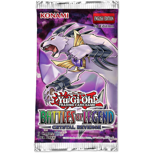 Yu-Gi-Oh! Trading Card Game Battles of Legend: Crystal Revenge Booster Pack [ENG]