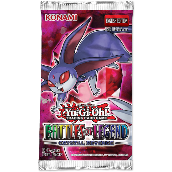 Yu-Gi-Oh! Trading Card Game Battles of Legend: Crystal Revenge Booster Pack [ENG]