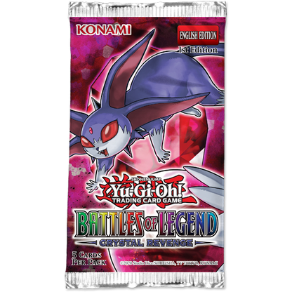 Yu-Gi-Oh! Trading Card Game Battles of Legend: Crystal Revenge Booster Pack [ENG]