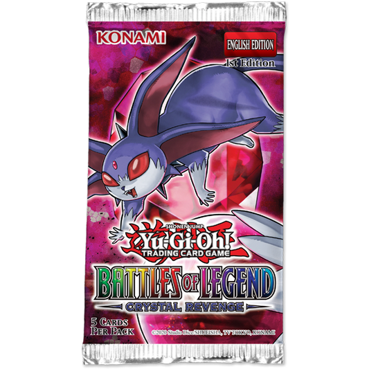 Yu-Gi-Oh! Trading Card Game Battles of Legend: Crystal Revenge Booster Pack [ENG]