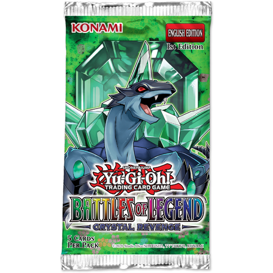 Yu-Gi-Oh! Trading Card Game Battles of Legend: Crystal Revenge Booster Pack [ENG]