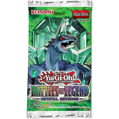 Yu-Gi-Oh! Trading Card Game Battles of Legend: Crystal Revenge Booster Pack [ENG]