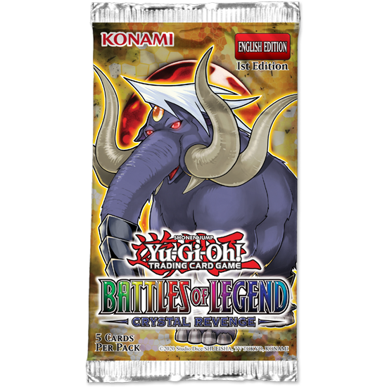Yu-Gi-Oh! Trading Card Game Battles of Legend: Crystal Revenge Booster Pack [ENG]