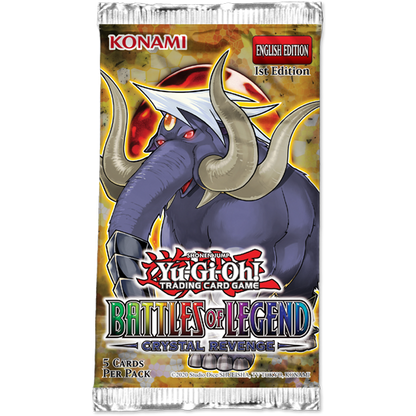 Yu-Gi-Oh! Trading Card Game Battles of Legend: Crystal Revenge Booster Pack [ENG]