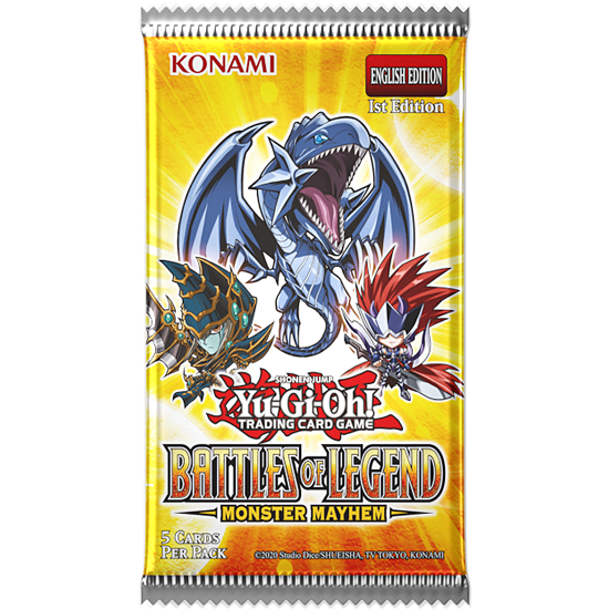Yu-Gi-Oh! Trading Card Game Battles of Legend: Monster Mayhem Booster Pack [ENG]