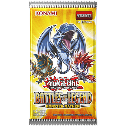 Yu-Gi-Oh! Trading Card Game Battles of Legend: Monster Mayhem Booster Pack [ENG]