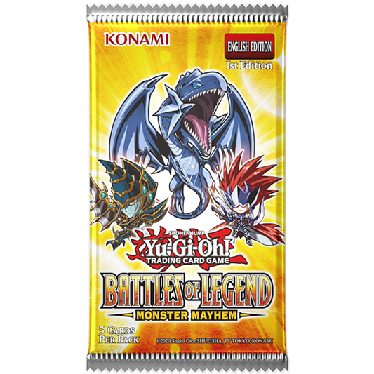Yu-Gi-Oh! Trading Card Game Battles of Legend: Monster Mayhem Booster Pack [ENG]