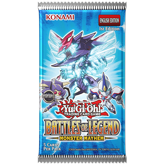 Yu-Gi-Oh! Trading Card Game Battles of Legend: Monster Mayhem Booster Pack [ENG]