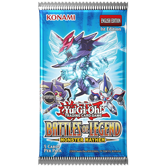 Yu-Gi-Oh! Trading Card Game Battles of Legend: Monster Mayhem Booster Pack [ENG]