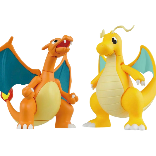 Pokemon Charizard and Dragonite Model Kit