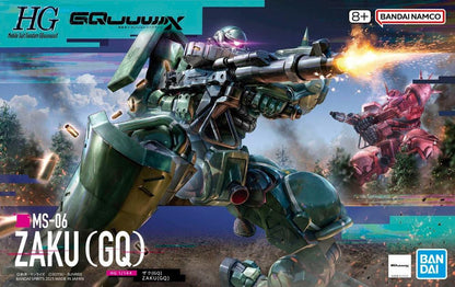 Mobile Suit Gundam GQuuuuuuX Zaku High Grade 1:144 Scale Model Kit