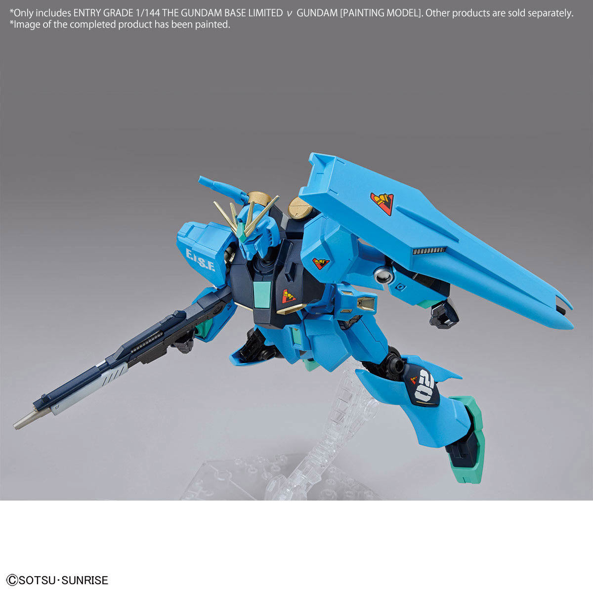 Mobile Suit Gundam: Char's Counterattack Nu Gundam Entry Grade 1:144 Scale Model Kit [PAINTING MODEL]