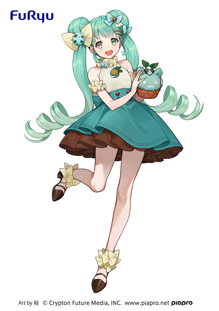Hatsune Miku: Chocolate Mint Sweet Sweets Series Figure