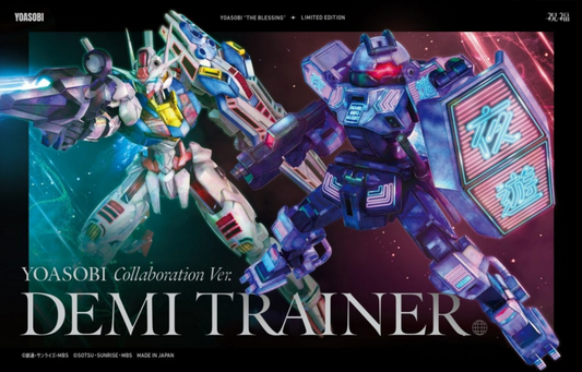 Mobile Suit Gundam: The Witch from Mercury Gundam Demi Trainer High Grade 1:144 Scale Model Kit [YOASOBI Collaboration Ver.]
