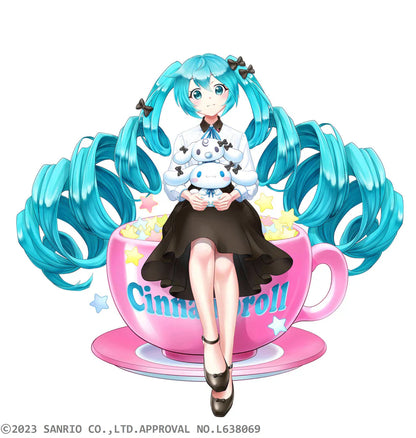 Hatsune Miku x Cinnamoroll (Osumashi Ver.) Figure