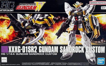 Mobile Suit Gundam Wing Sandrock Custom High Grade 1:144 Scale Model Kit