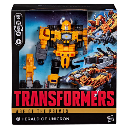 Transformers Age of the Primes Leader Class Herald of Unicron Action Figure
