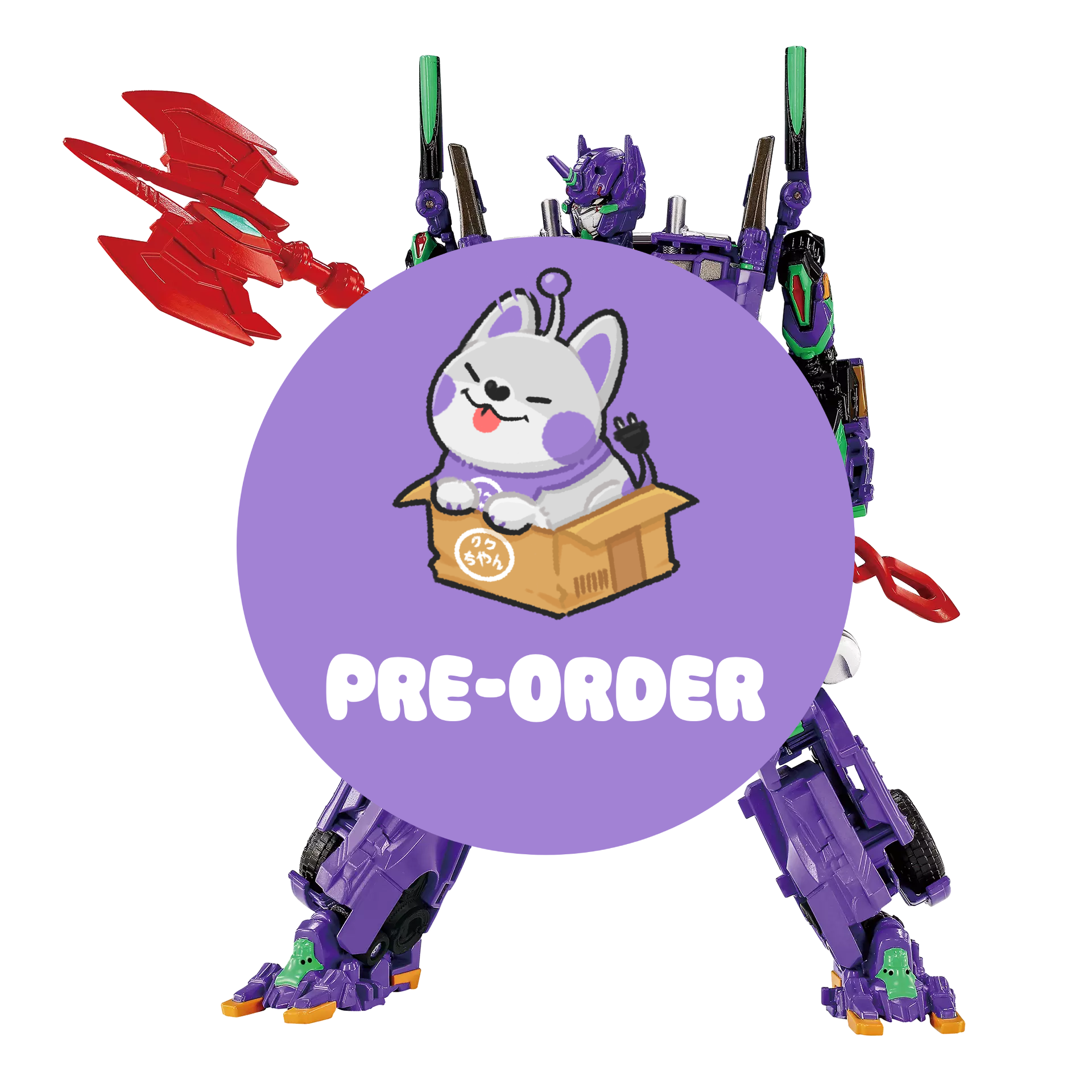 [PRE-ORDER] Transformers Synergenex Series AME-01 Evangelion Prime 01 Action Figure