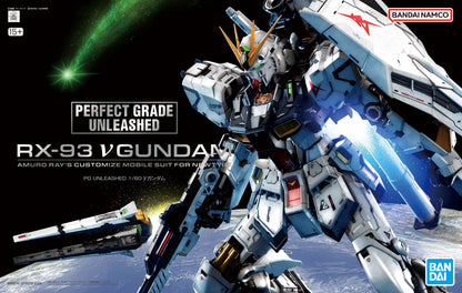 Mobile Suit Gundam Nu Gundam Perfect Grade Unleashed 1:60 Scale Model Kit