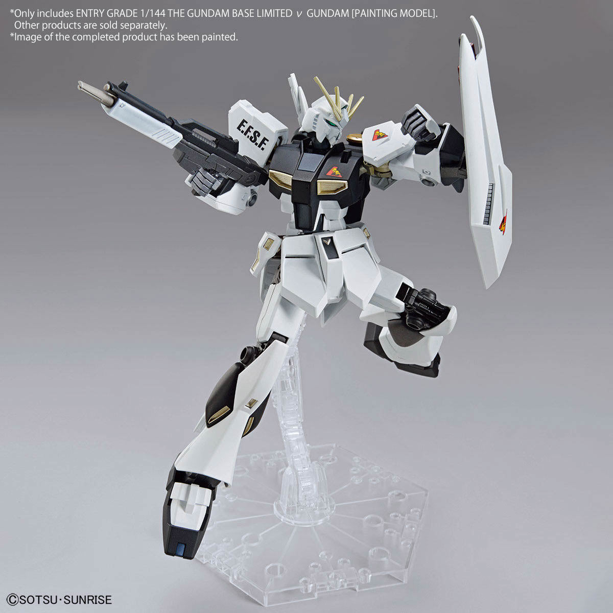 Mobile Suit Gundam: Char's Counterattack Nu Gundam Entry Grade 1:144 Scale Model Kit [PAINTING MODEL]