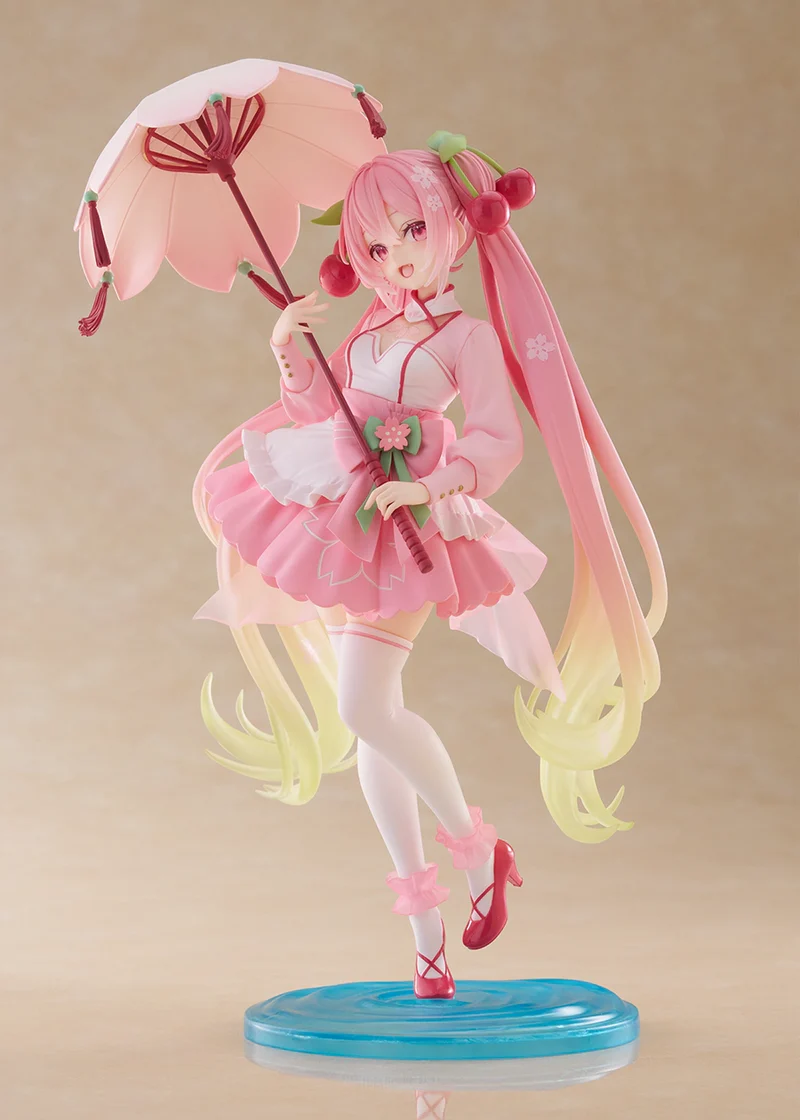 Vocaloid AMP+ Sakura Miku (Sakura Dress Ver.) Figure
