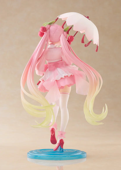 Vocaloid AMP+ Sakura Miku (Sakura Dress Ver.) Figure
