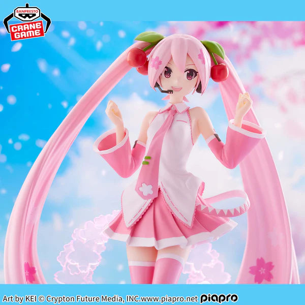 Vocaloid Sakura Miku Banpresto Evolve Statue