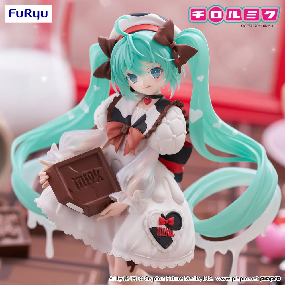 Hatsune Miku x TIROL CHOCO Trio-Try-iT Hatsune Miku (Milk Ver.) Figure