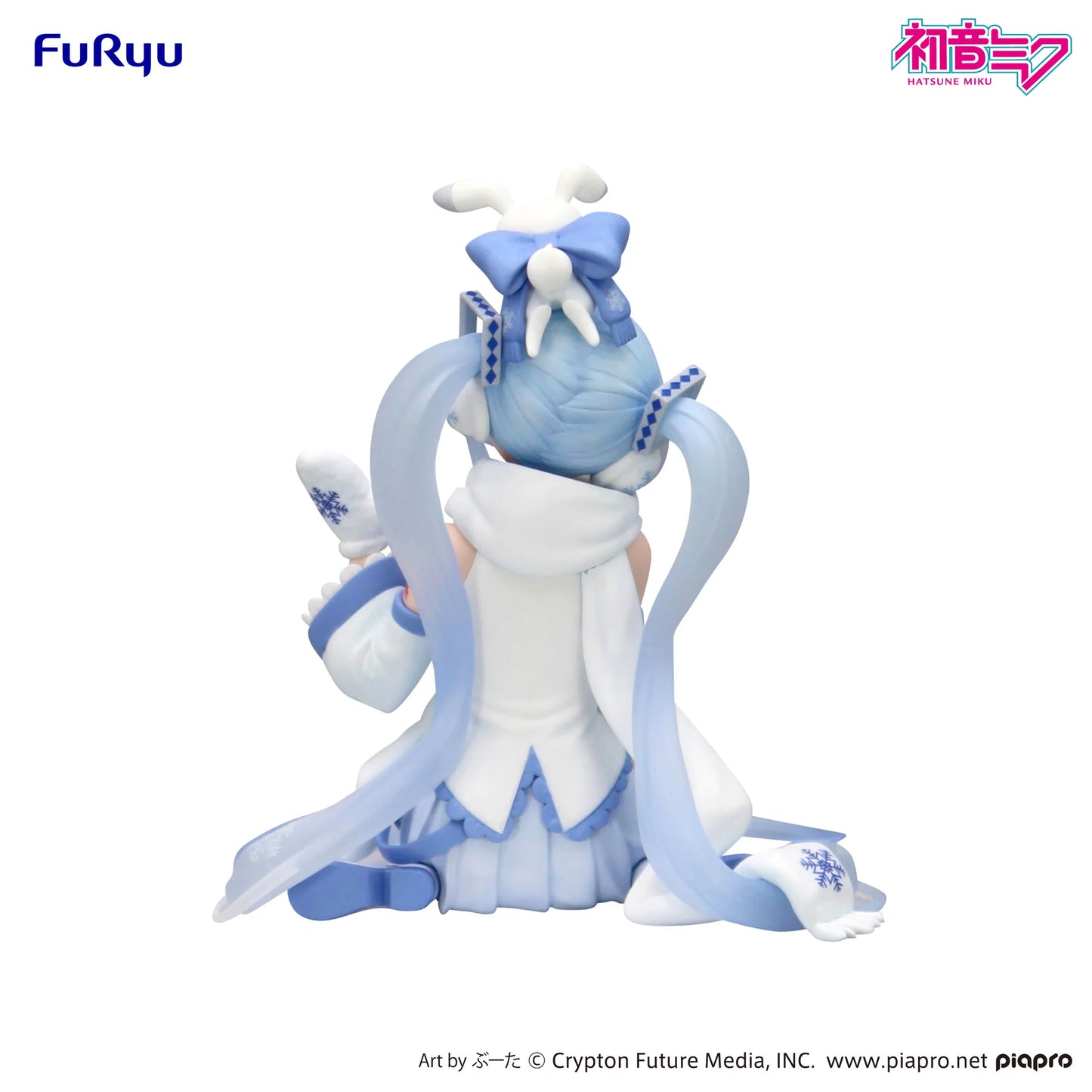 Vocaloid Snow Miku (Sky Town 10th Ver.) Noodle Stopper Figure