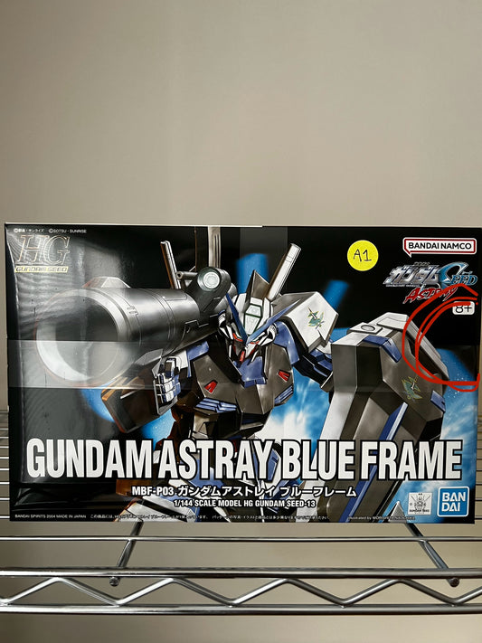 [DAMAGED BOX A1] Mobile Suit Gundam Seed Gundam Astray Blue Frame High Grade 1:144 Scale Model Kit