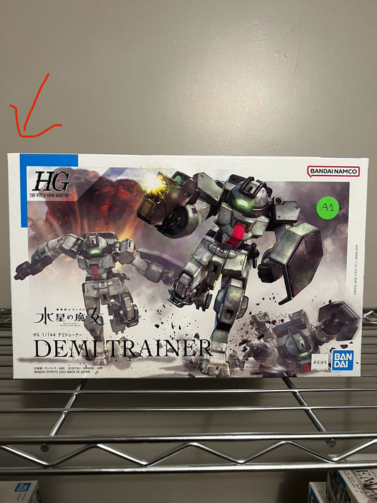 [DAMAGED BOX A1] Mobile Suit Gundam: The Witch from Mercury Gundam Demi Trainer High Grade 1:144 Scale Model Kit