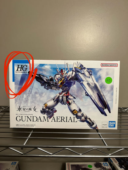 [DAMAGED BOX A1] Mobile Suit Gundam: The Witch from Mercury Gundam Aerial High Grade 1:144 Scale Model Kit