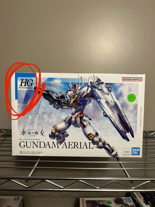 [DAMAGED BOX A1] Mobile Suit Gundam: The Witch from Mercury Gundam Aerial High Grade 1:144 Scale Model Kit