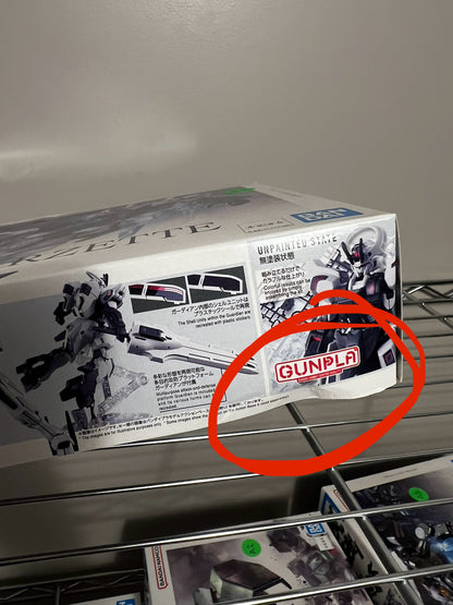 [DAMAGED BOX A1] Mobile Suit Gundam: The Witch from Mercury Gundam Schwarzette High Grade 1:144 Scale Model Kit