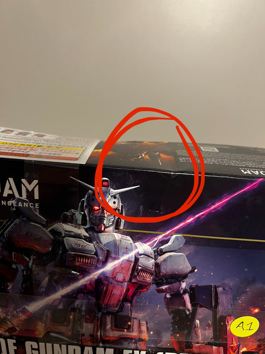 [DAMAGED BOX A1] Gundam: Requiem for Vengeance Gundam EX High Grade 1:144 Scale Model Kit