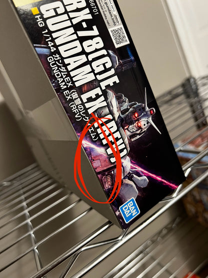 [DAMAGED BOX A1] Gundam: Requiem for Vengeance Gundam EX High Grade 1:144 Scale Model Kit