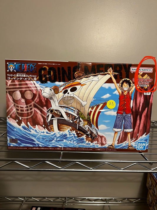 [DAMAGED BOX A1] One Piece Grand Ship Collection Going Merry Ship Model Kit