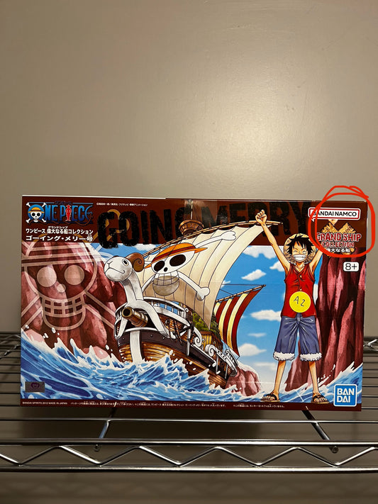 [DAMAGED BOX A2] One Piece Grand Ship Collection Going Merry Ship Model Kit
