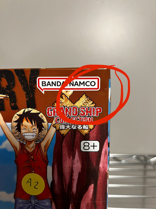 [DAMAGED BOX A2] One Piece Grand Ship Collection Going Merry Ship Model Kit