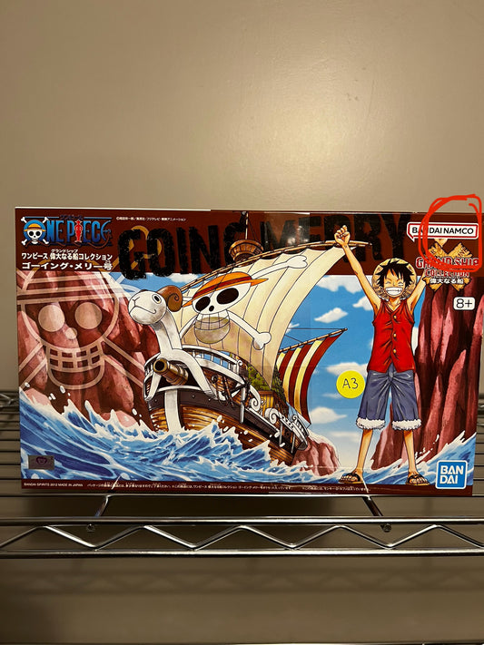 [DAMAGED BOX A3] One Piece Grand Ship Collection Going Merry Ship Model Kit