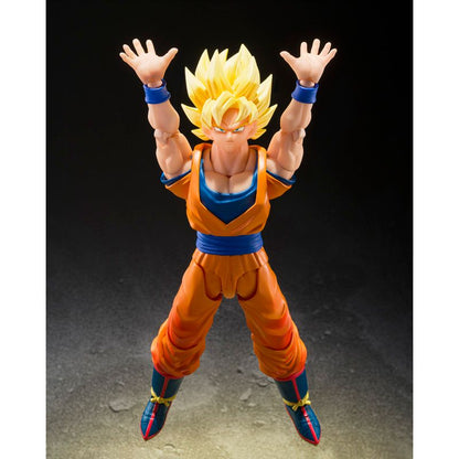 Dragon Ball Z Super Saiyan Son Goku The Games Begin S.H.Figuarts Action Figure - Reissue