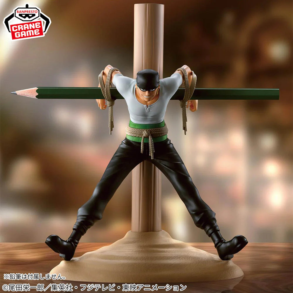 One Piece Fig Life! Pirate Hunter Zoro Statue