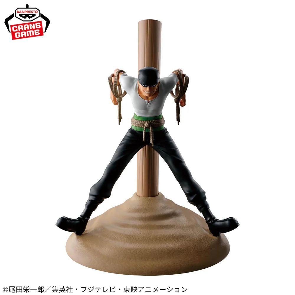 One Piece Fig Life! Pirate Hunter Zoro Statue